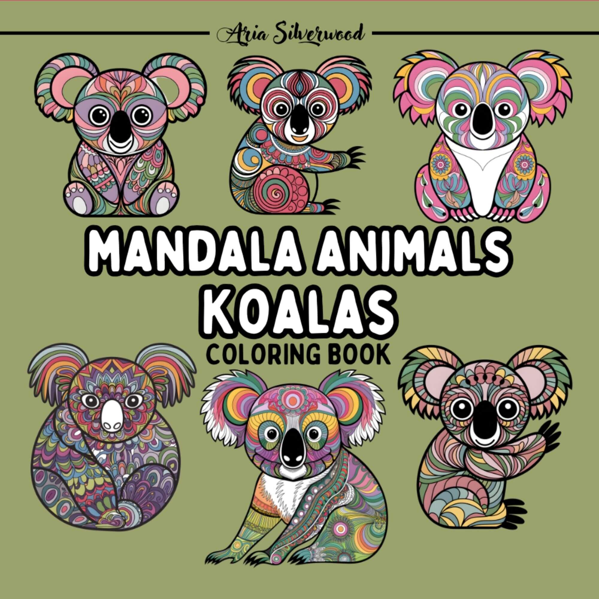 Mandala Animals - Koalas
